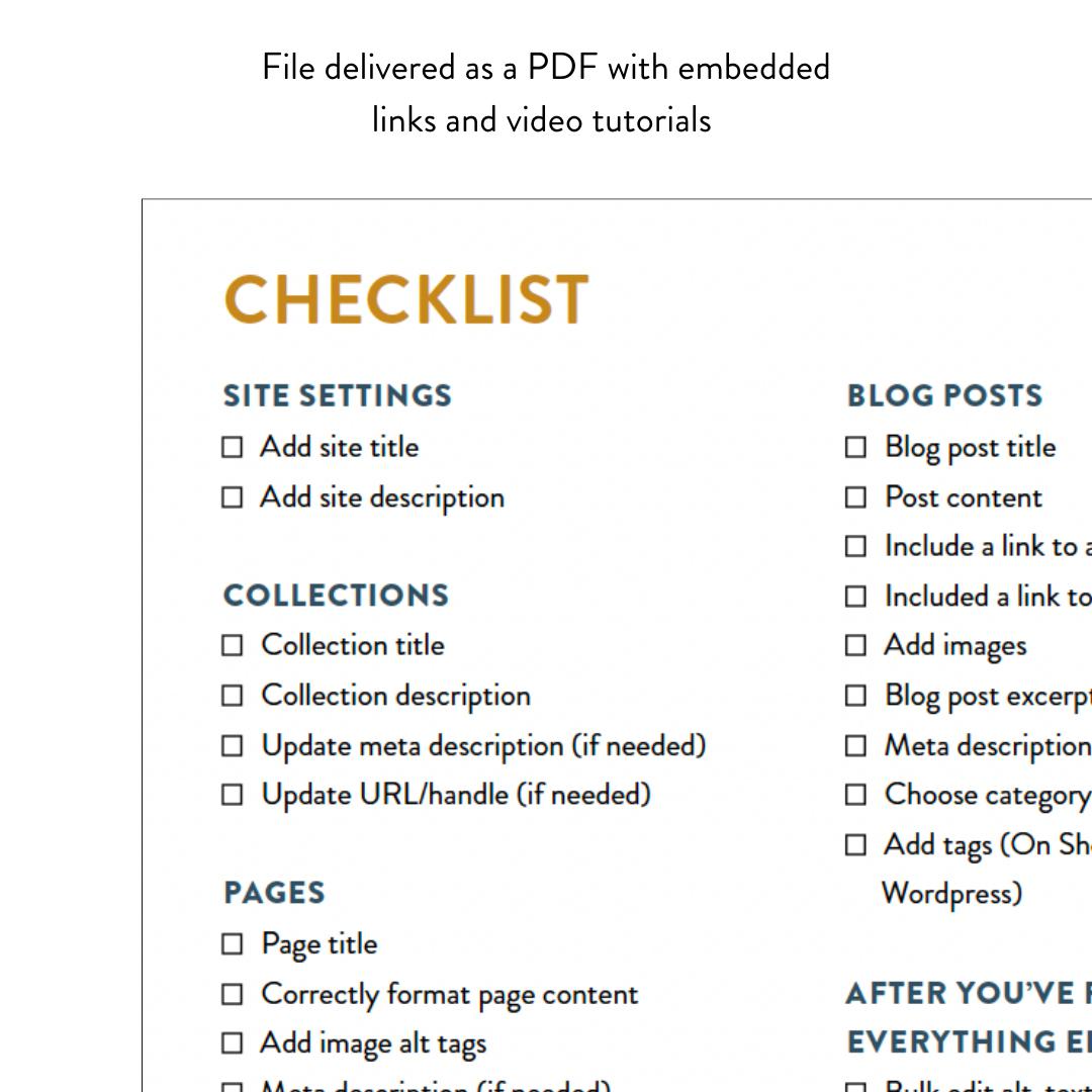 Simplified SEO for Shop Owners-Product Powerhouse™ - Get help with your Shopify store - Shopify Web Designer