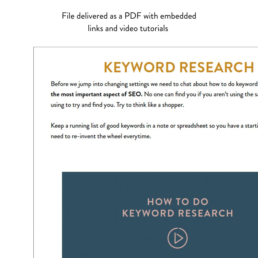 Simplified SEO for Shop Owners-Product Powerhouse™ - Get help with your Shopify store - Shopify Web Designer